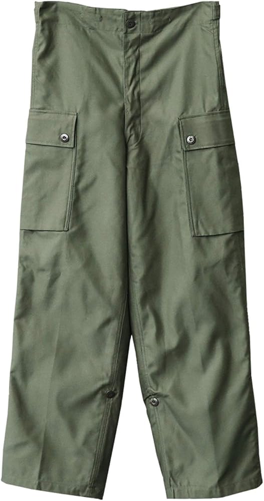 Amazon | 実物 オランダ軍 ダブルフェイス フィールド カーゴパンツ OD