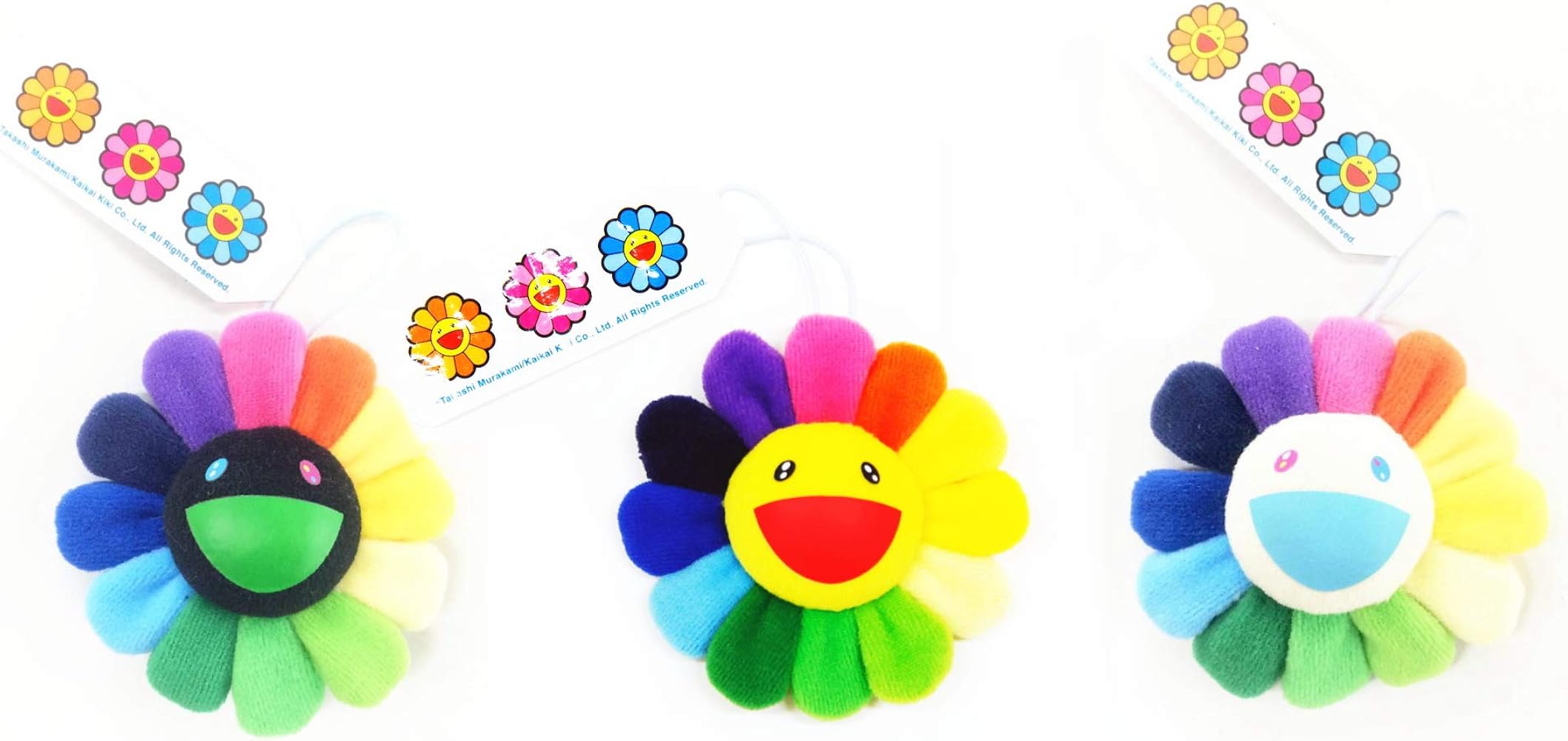 Amazon.co.jp: カラーセットKaikai Kiki お花ぬいぐるみレインボー