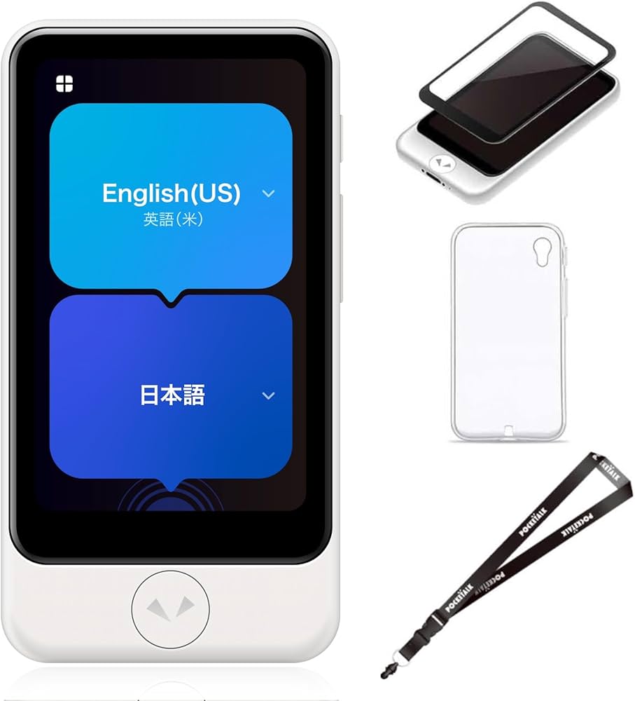 Amazon.co.jp: 【公式ストア限定】AI翻訳機 POCKETALK(ポケトーク)S2