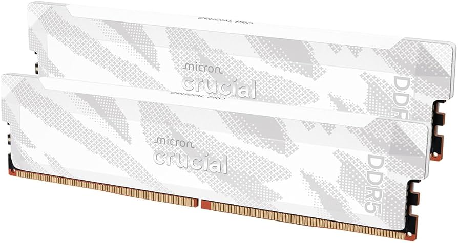 Crucial Pro DDR5 RAM 32GB Kit (2x16GB), 6400MHz CL32, Overclocking
