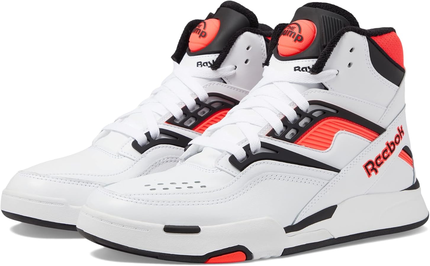 Amazon.com | Reebok Pump TZ White/Black/Neon Cherry 9 D (M