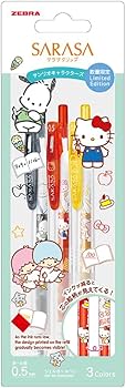 Amazon | ゼブラ ジェルボールペン サラサクリップ 0.5mm サンリオ