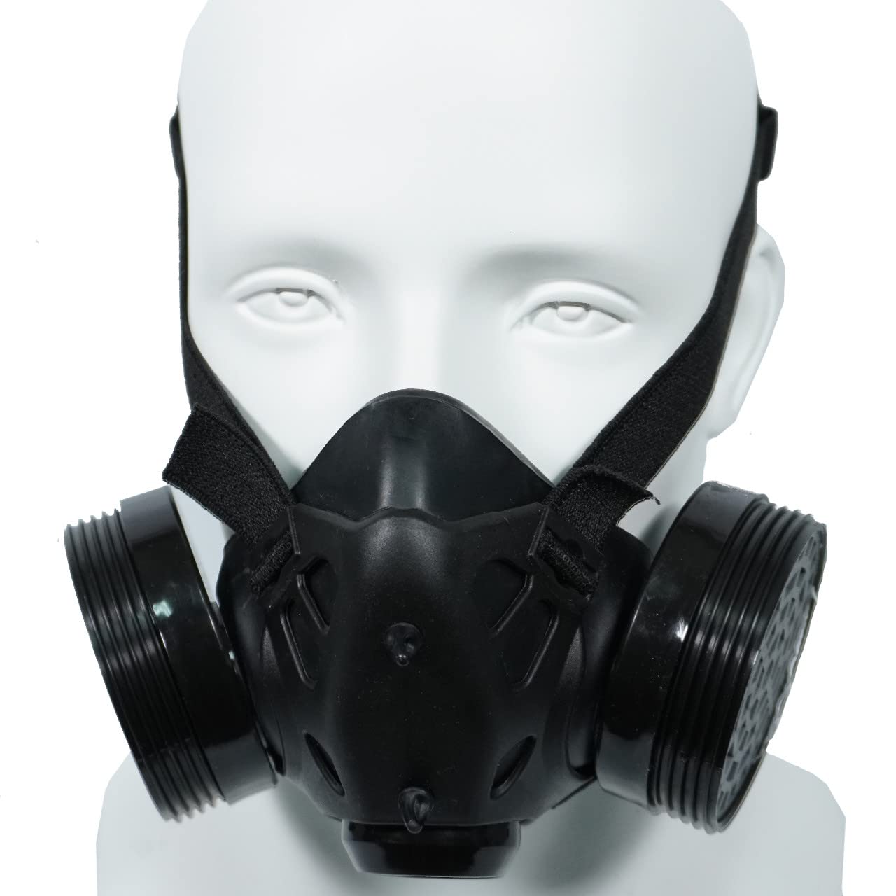 Amazon.co.jp: ec-drive コスプレ用 ガスマスク ダブルフィルター : ホビー
