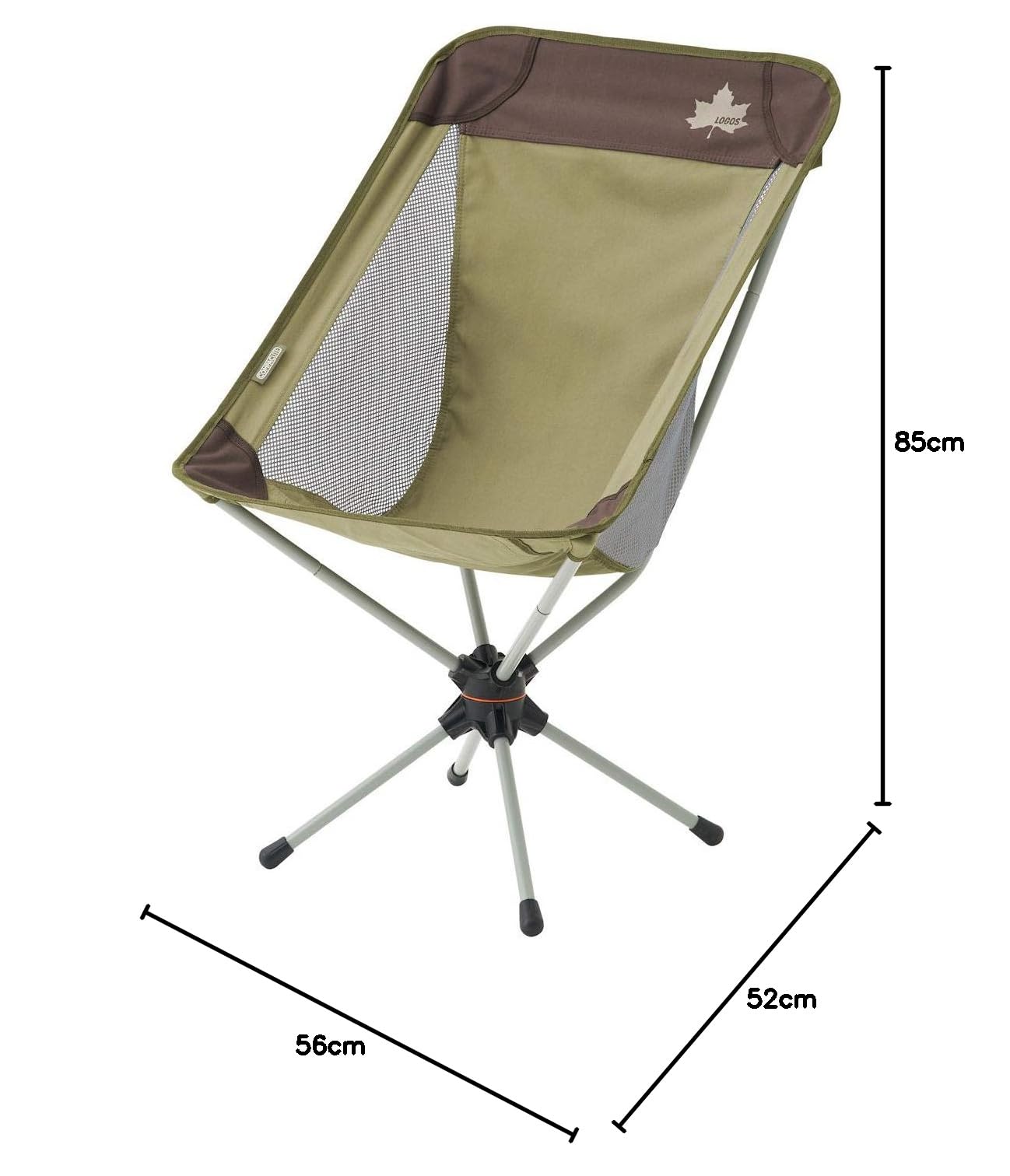 Amazon.co.jp: ロゴス(LOGOS) LOGOS Life 回るんチェア(ブラウン