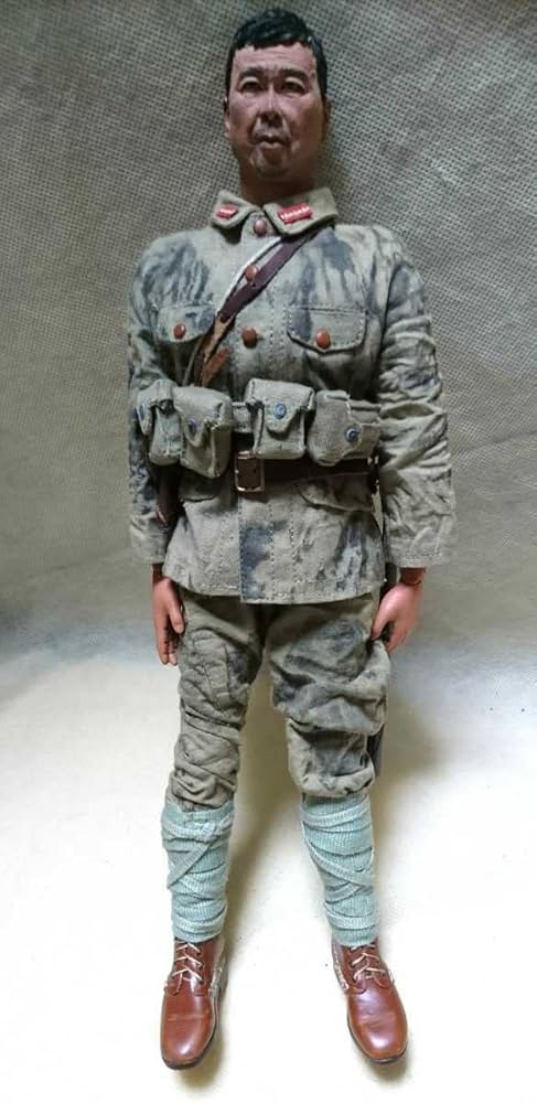 Amazon.co.jp: 1/6日本陸軍義烈空挺隊美品落下傘降下沖縄戦大東亜戦争