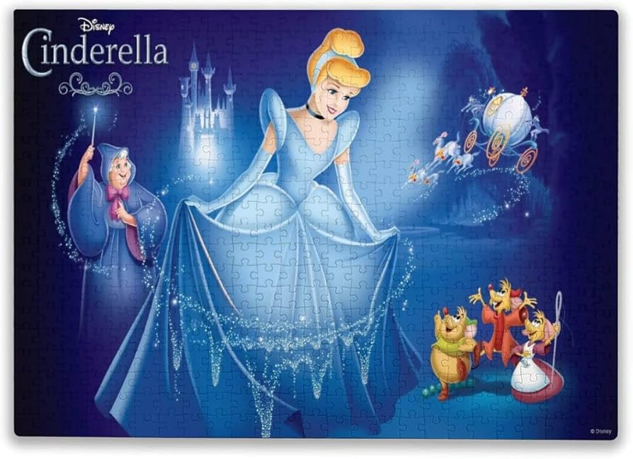 希少 ディズニー プリンセス シンデレラ 1000pパズル 希少 ディズニー