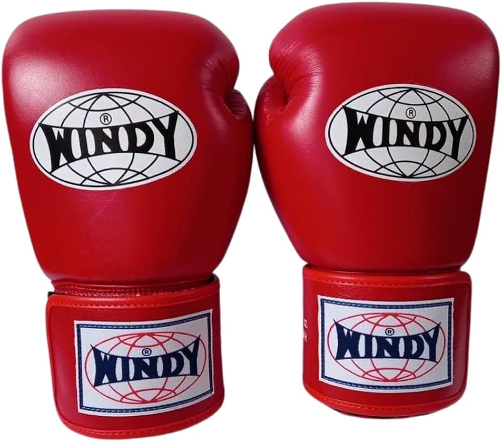 Amazon | WINDY ボクシンググローブ BGVH レッド 本革 スパーリング