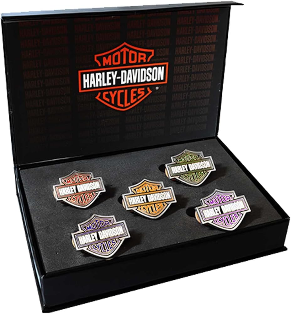 Amazon.com: Harley-Davidson Enamel Bar & Shield Logo Collector Pin
