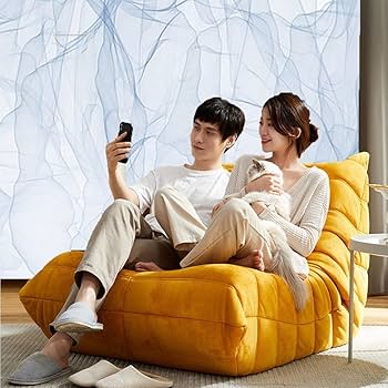 Amazon.co.jp: 怠け者のソファー 怠惰なソファ 特大 ビーズソファー