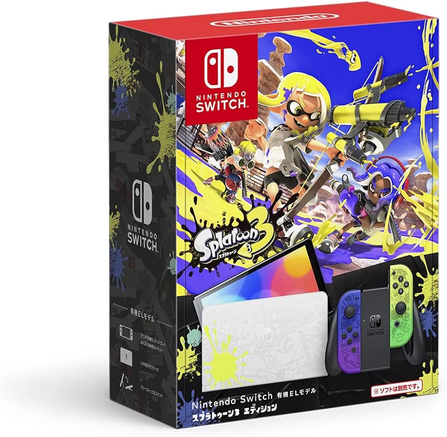 Amazon.com: Nintendo Switch - OLED Model Splatoon 3 Special