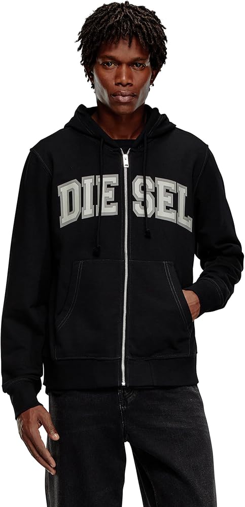 Amazon.co.jp: [Diesel] [ディーゼル] メンズ スウェット パーカー S