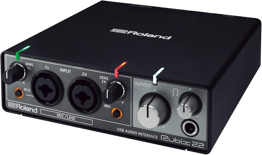 Amazon.com: Roland Rubix22 2-In/2-Out USB Audio Interface | High