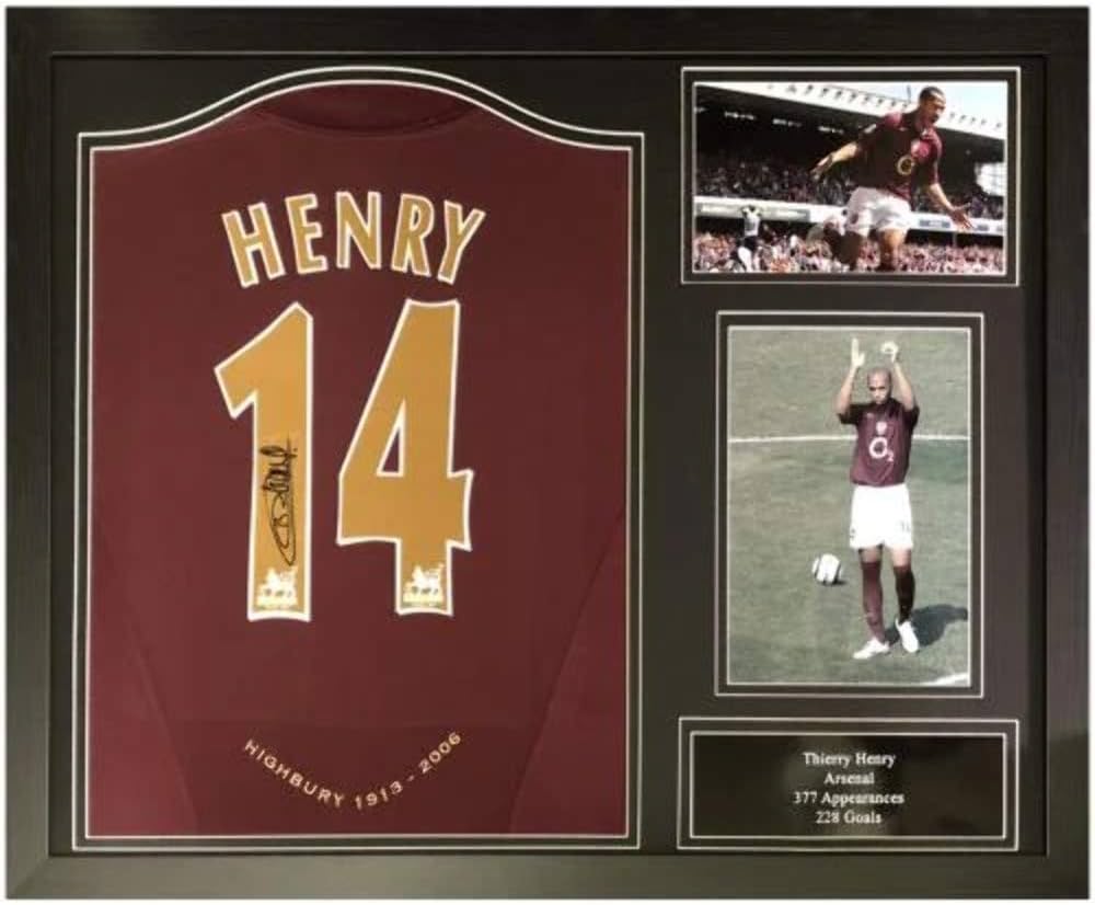 Amazon | 【All Star Signings】 ティエリ・アンリ 直筆サイン入り