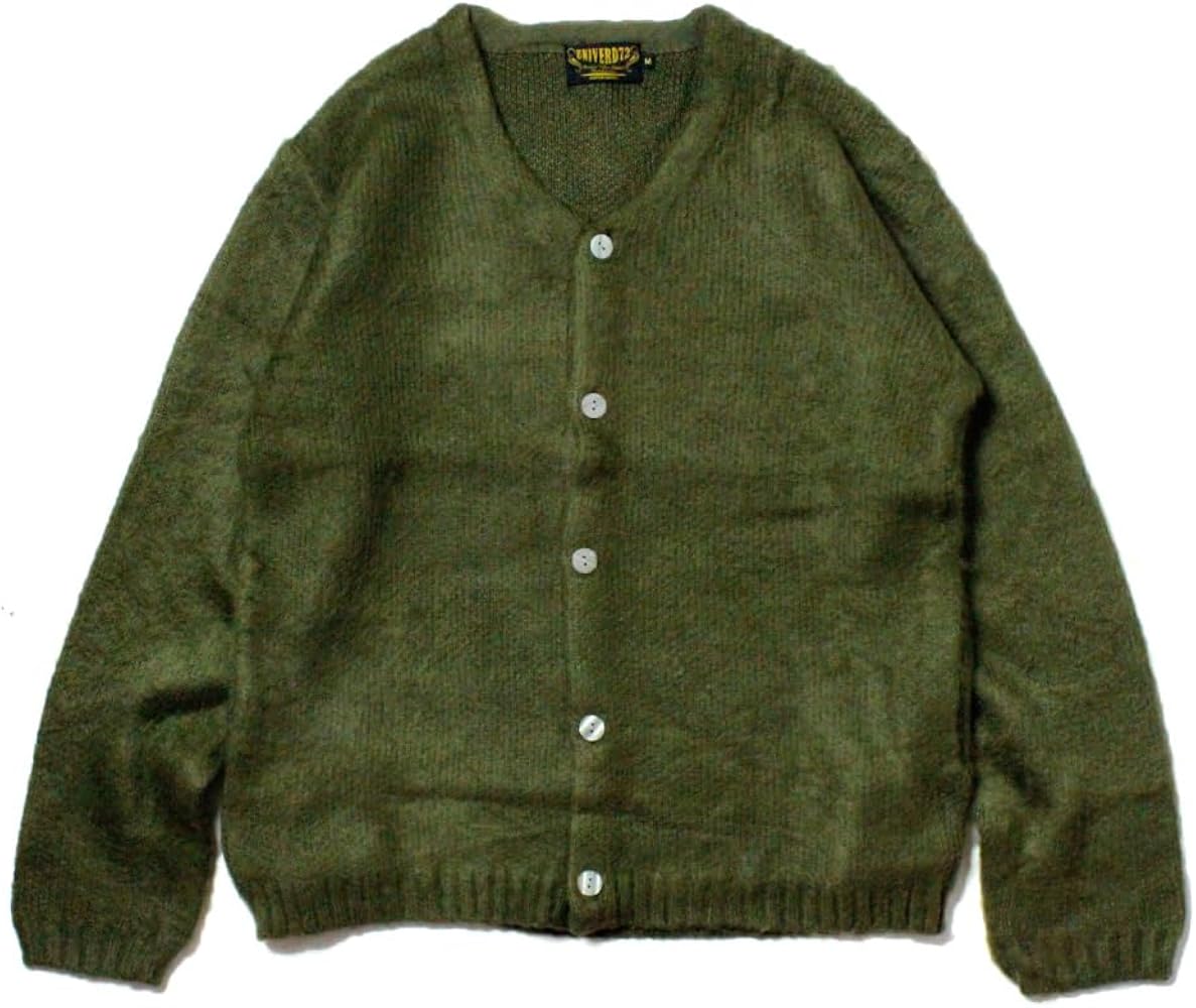 Amazon | UNIVERD72（ユニバード72） メンズ モヘア調ニット