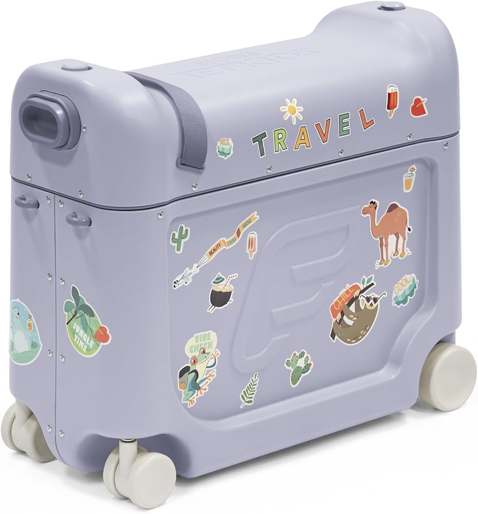 Amazon.com | Stokke JetKids BedBox, Arctic Blue - Ride-On Suitcase