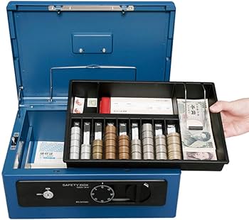 Amazon | アイリスオーヤマ 金庫 手提げ金庫 ダイヤル式 ダブルロック