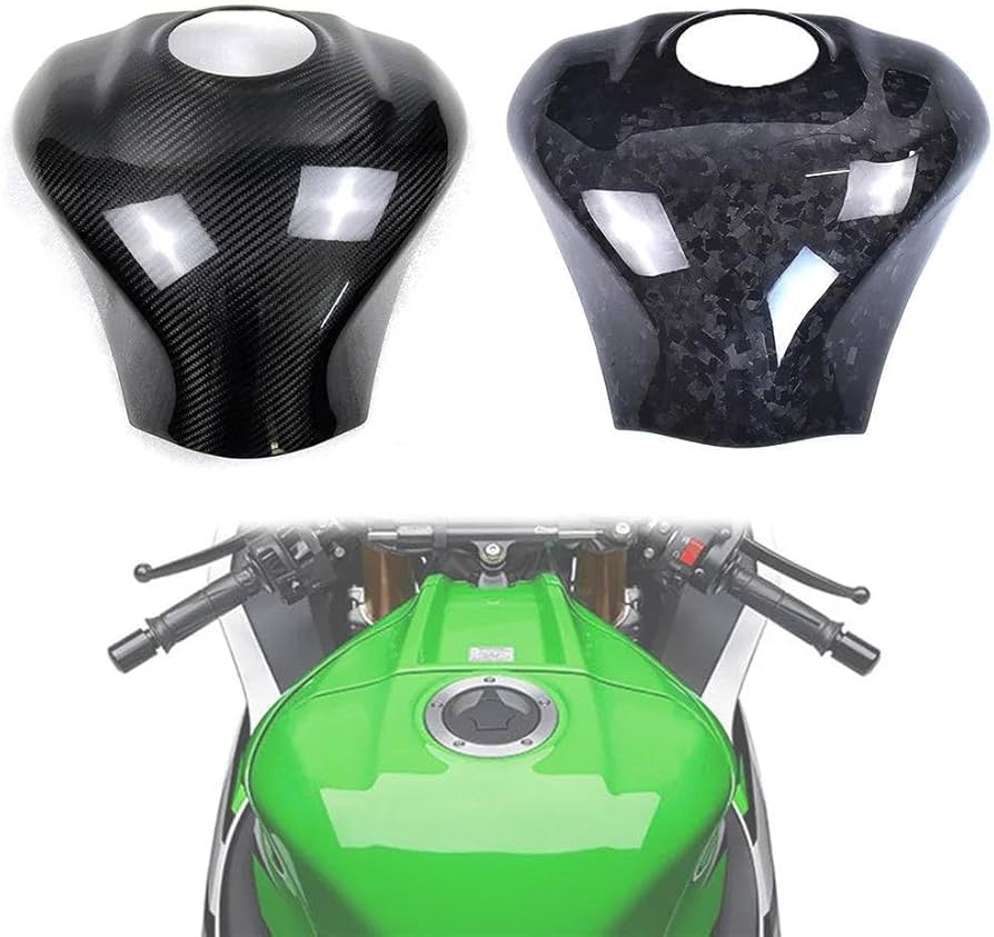 Amazon | オイルタンクカバー カーボンファイバー タンクカバー に適合