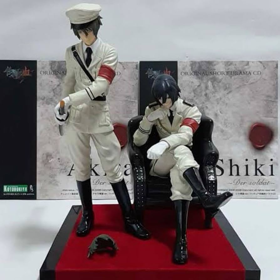 Amazon.co.jp: 咎狗の血 フィギュア 白軍服 シキ アキラ : ホビー