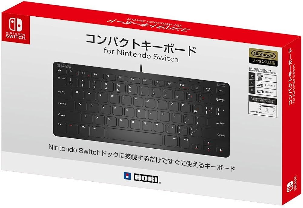 Amazon.co.jp: ホリ USB【Nintendo Switch対応】コンパクトキーボード