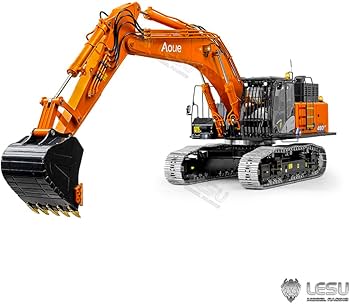 Amazon.com: wheelfun LESU 1/14 RC Hydraulic Excavator Model Aoue
