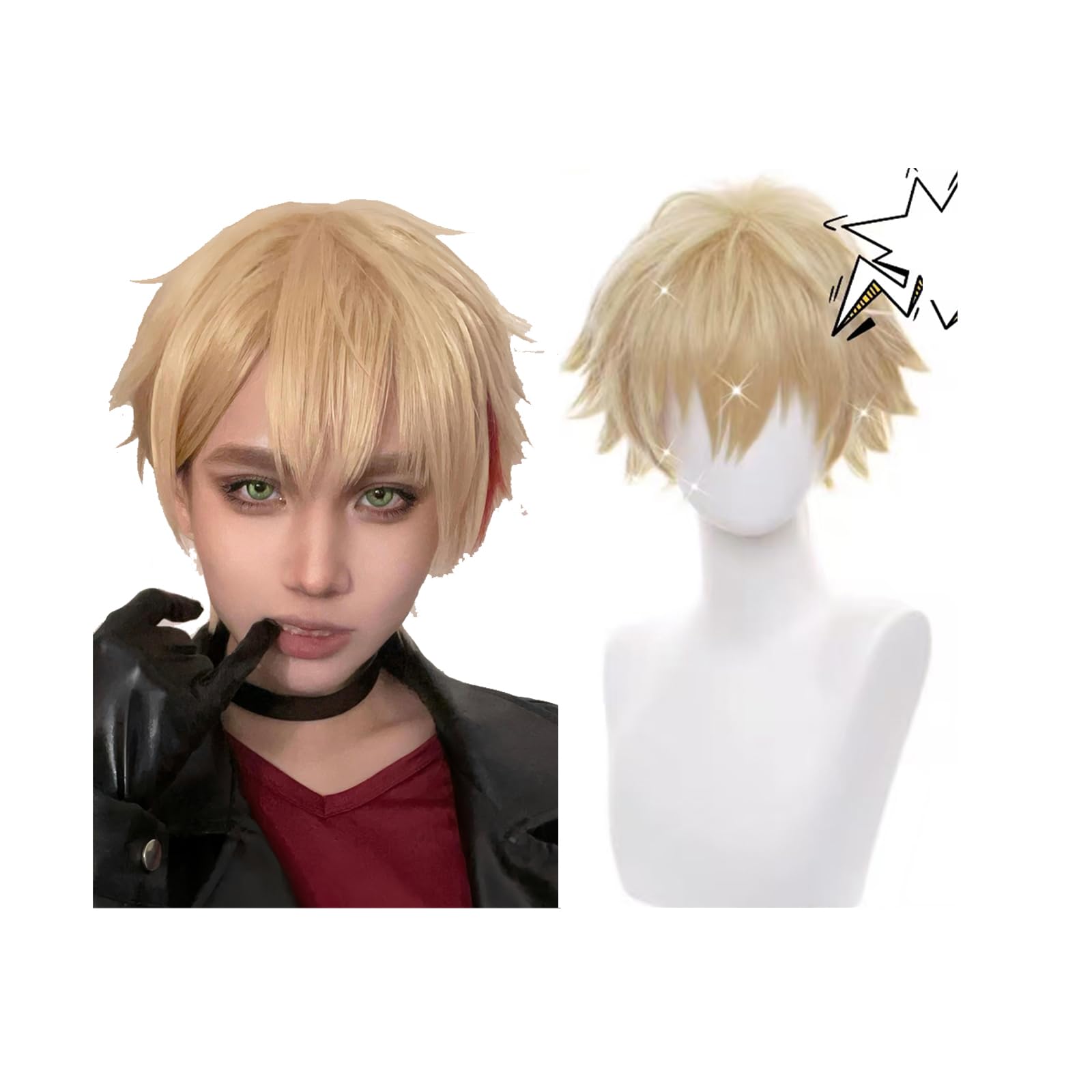Amazon.co.jp: [SDCADQ] ヘタリア APH イギリス コスプレ ウィッグ