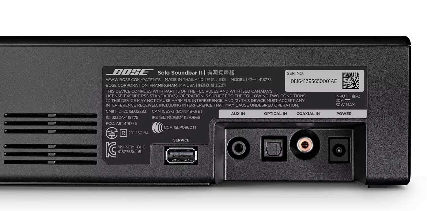 Amazon.com: Bose Solo Soundbar Series II : Electronics