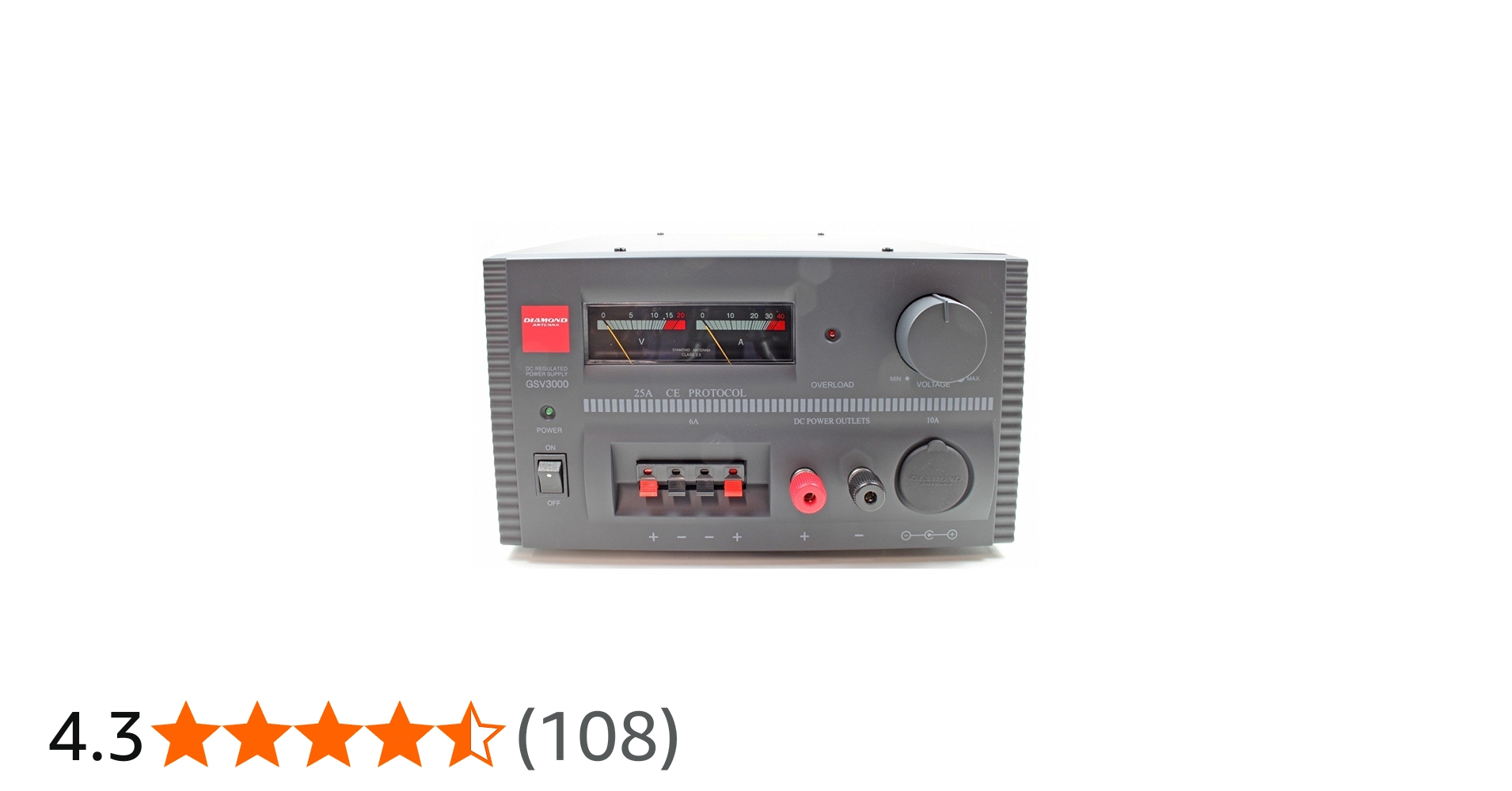 Amazon | 第一電波工業 ダイヤモンド 直流安定化電源 連続30A GSV3000