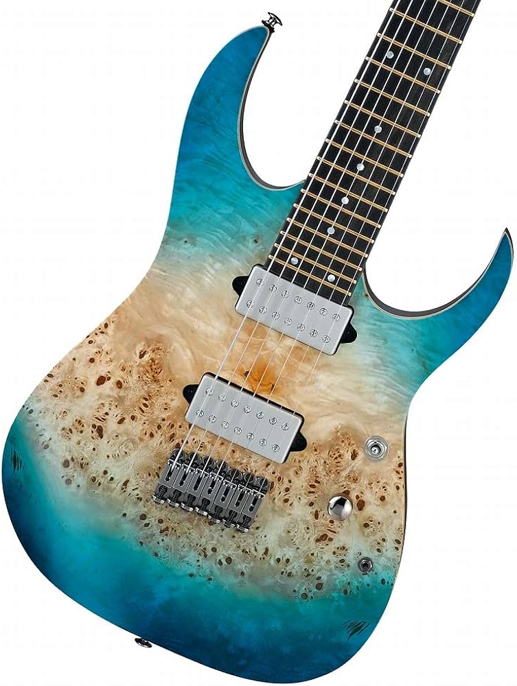 Amazon | Ibanez RG1127PBFX Caribbean Islet Flat 7弦エレキギター