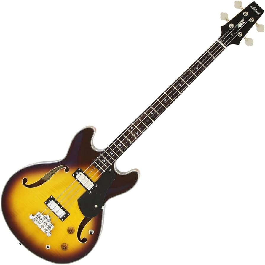 Amazon | AriaProII セミアコベース サンバースト TAB-Classic/FM