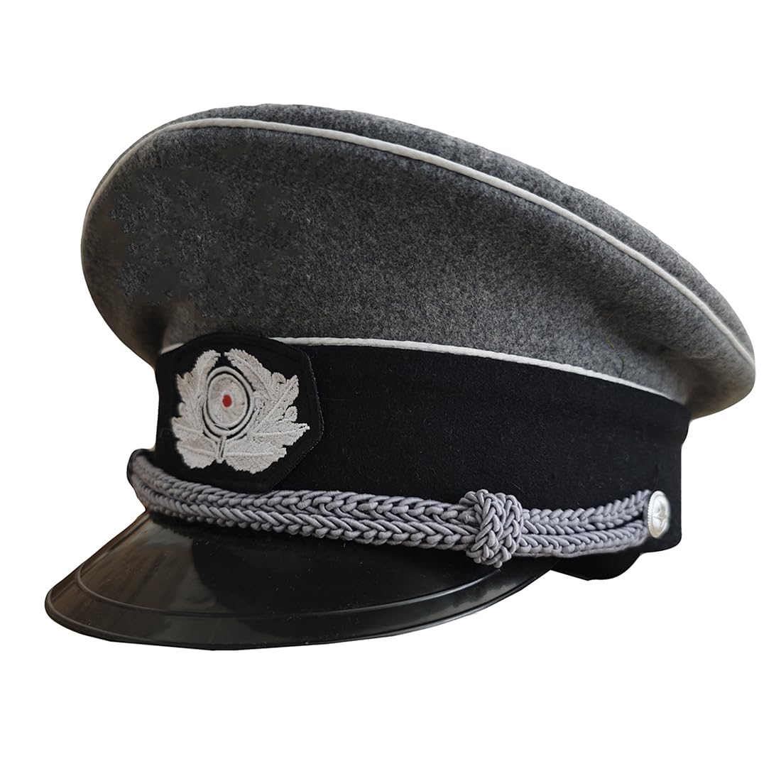Amazon | WWII ドイツ国防軍将校制帽 ドイツ軍 復刻モデル品 (頭囲58cm