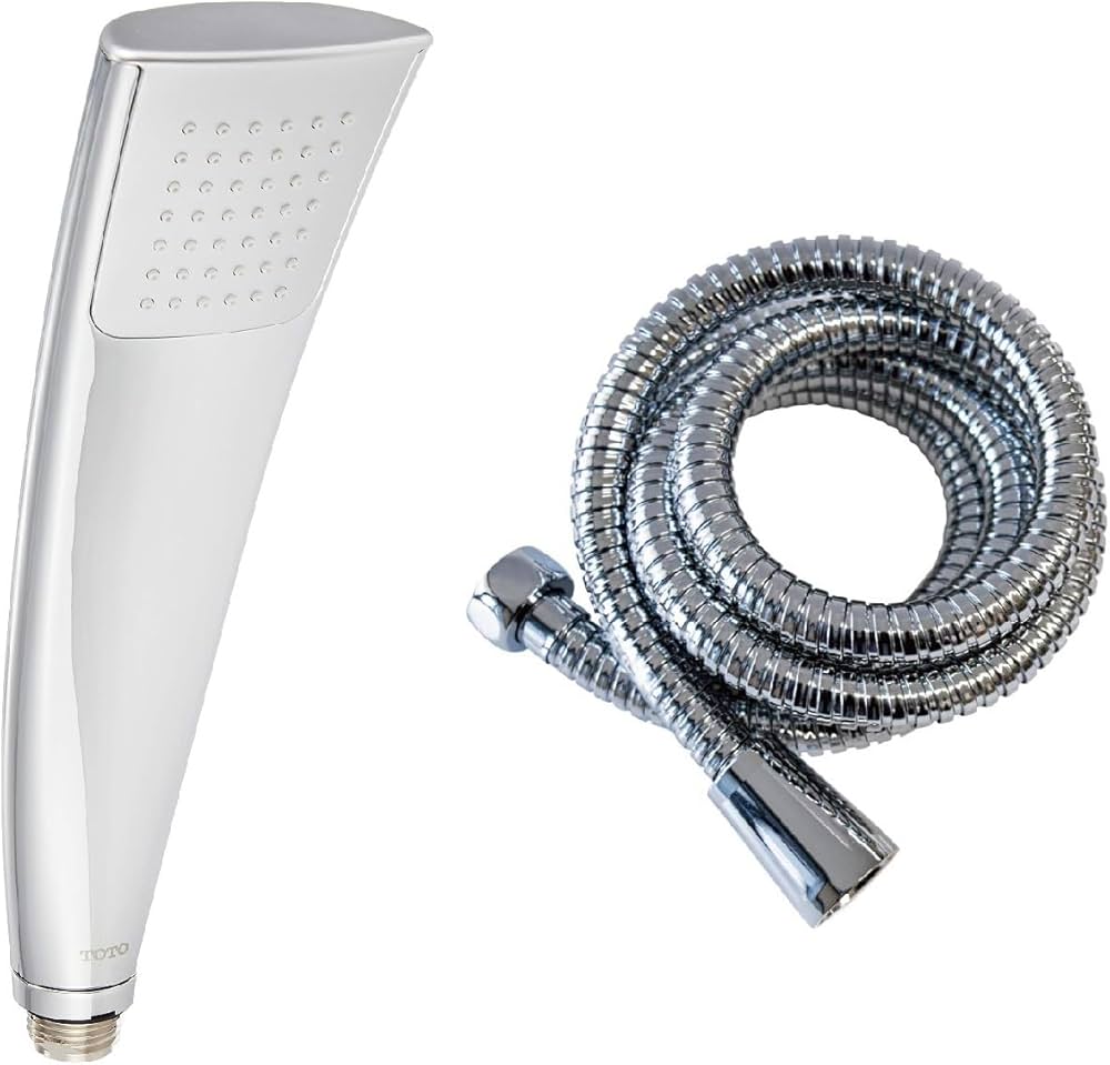 Amazon | TOTO エアインシャワーヘッド(メッキ角型) THC7C