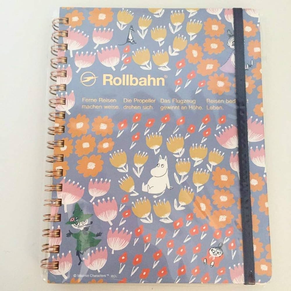 Amazon | Rollbahn ロルバーン ムーミンショップ限定 ノート フラワー
