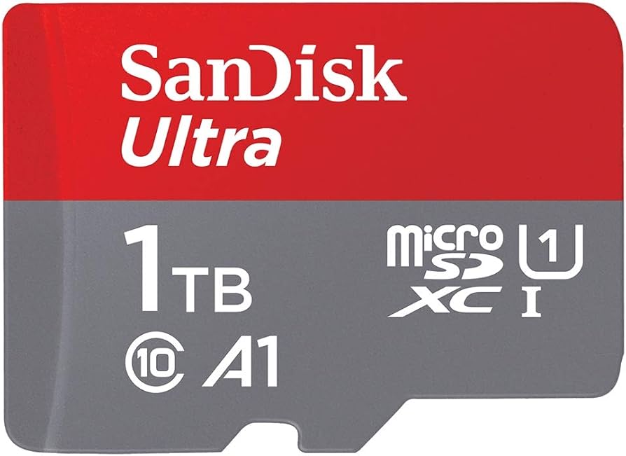 Amazon.com: SanDisk Ultra microSD with SD Adapter - 1TB : Electronics