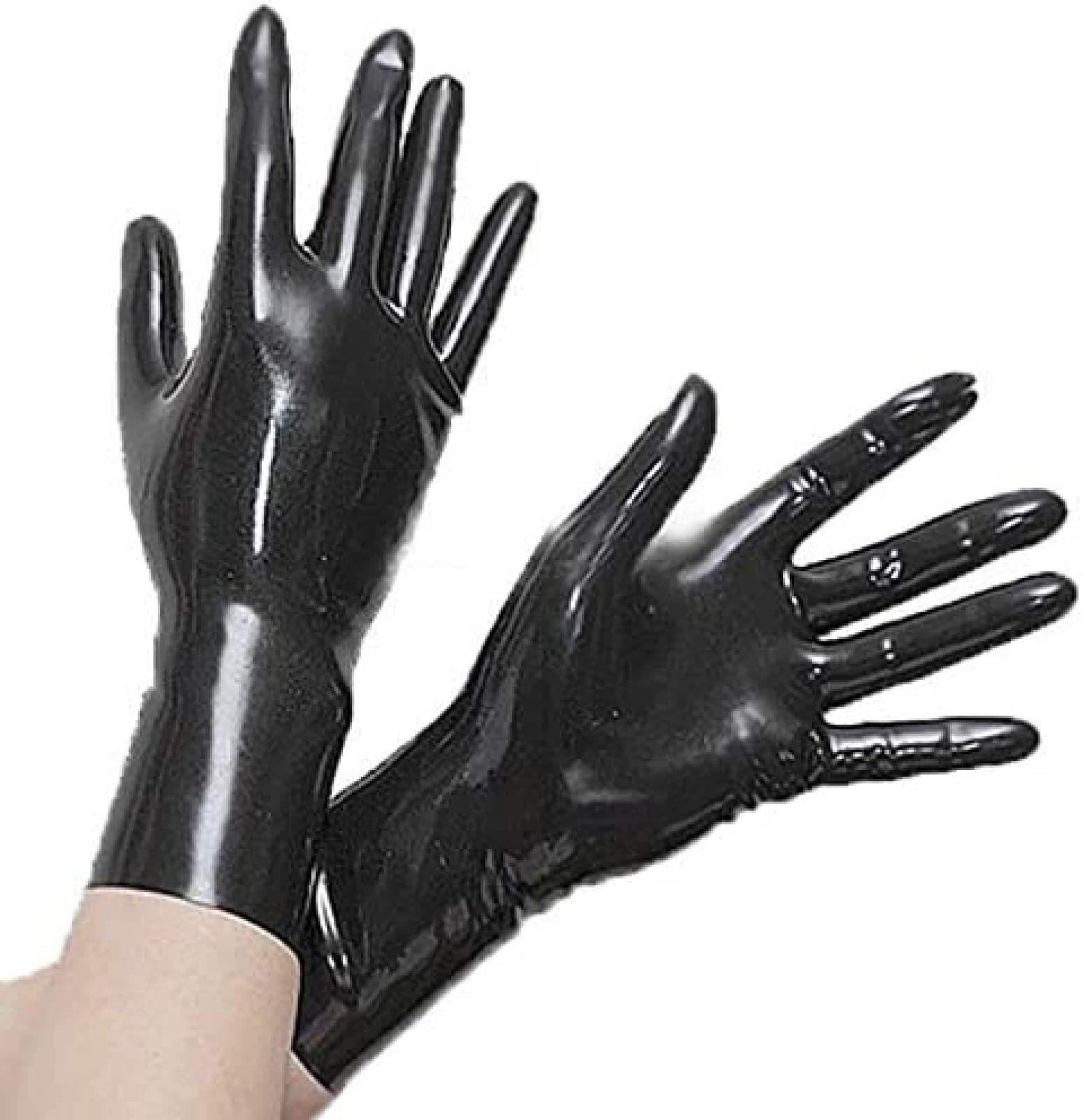 Amazon.co.jp: ラテックスショート手袋 0.4 ミリメートルクラブウェア