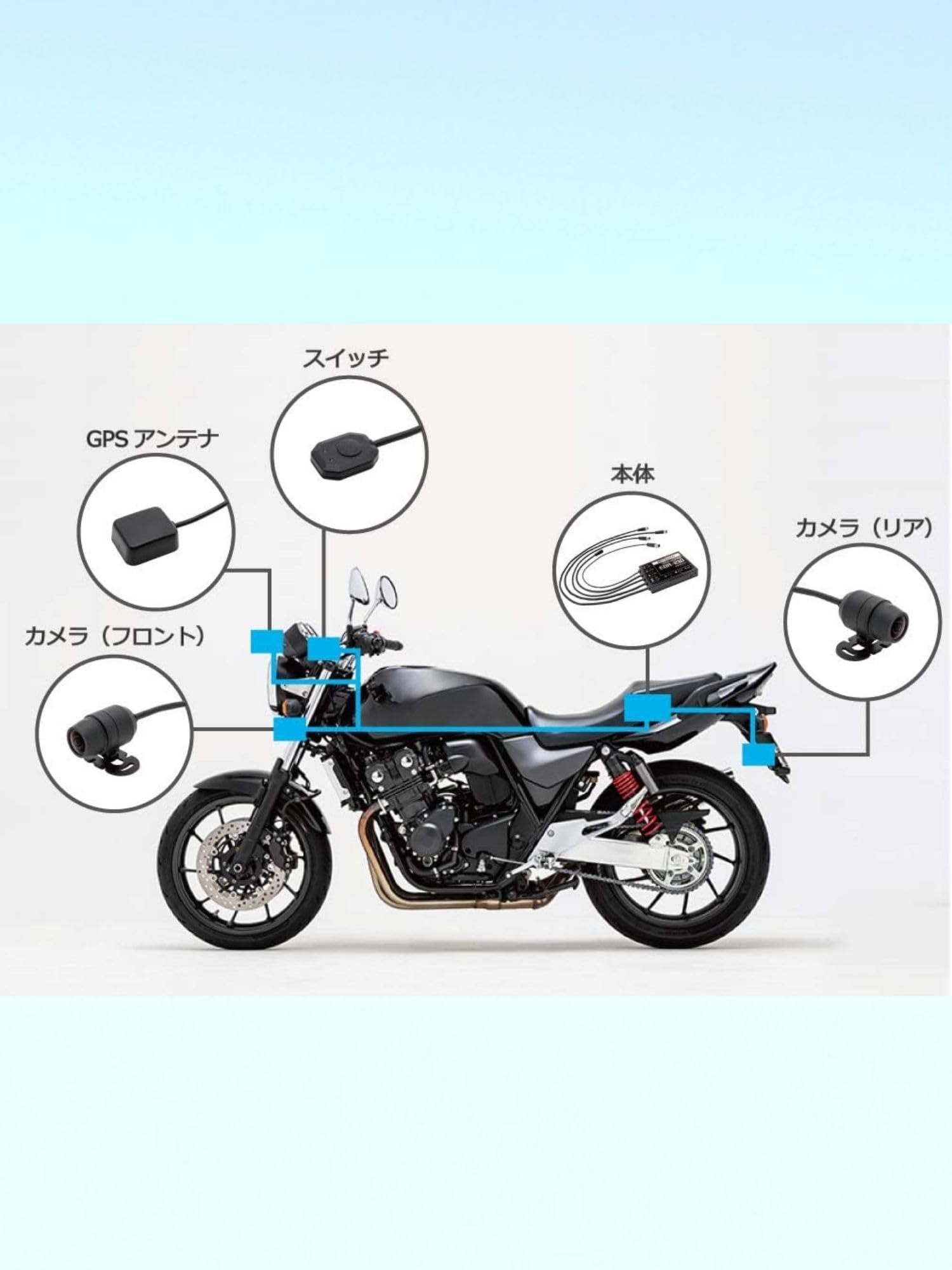 Amazon.co.jp: MITSUBA(ミツバサンコーワ) ドライブレコーダー バイク