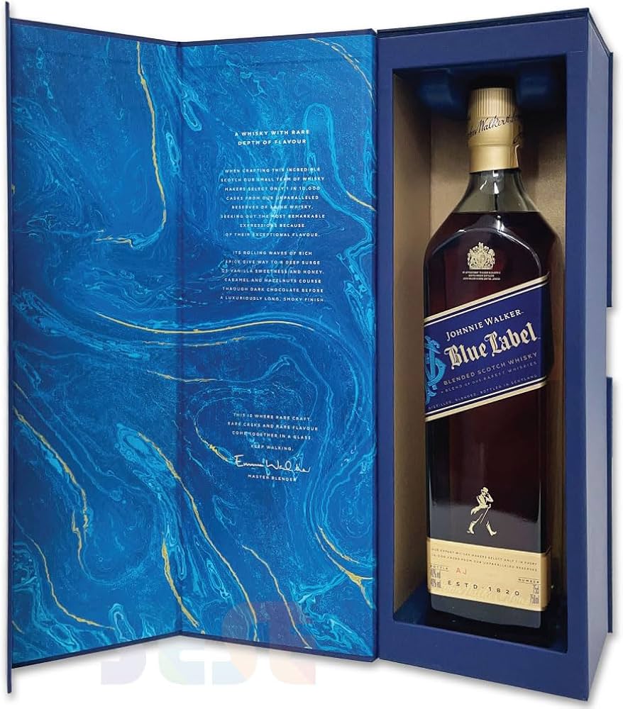 Amazon.co.jp: [新型 正規品] ジョニーウォーカー ブルーラベル 750ml