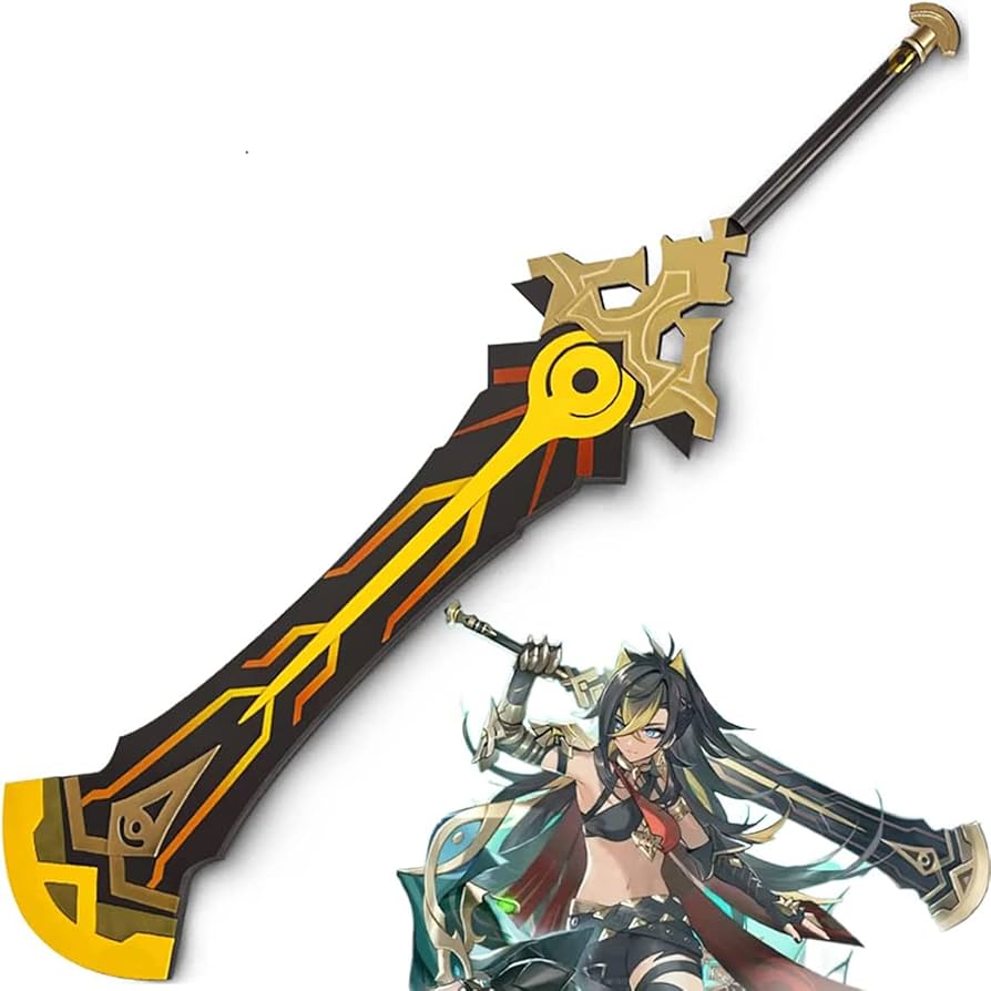 Amazon.co.jp: 原神 げんしん ディシア 葦海の標 コスプレ道具 炎元素