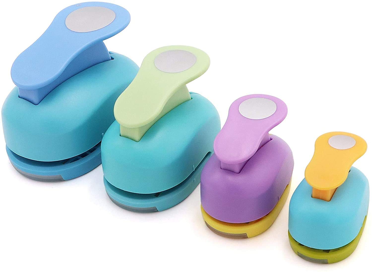 Amazon.co.jp: Kritlife クラフトパンチ 4個セット カラフル クラフト