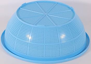 Amazon.co.jp: 池田プラスチック販売 DX丸ざる 1号 ブルー