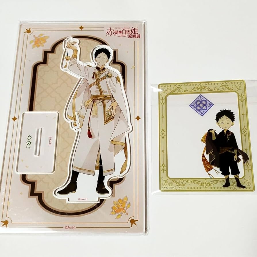 Amazon.co.jp: 赤髪の白雪姫 原画展 オビ アクリルスタンド アクリル