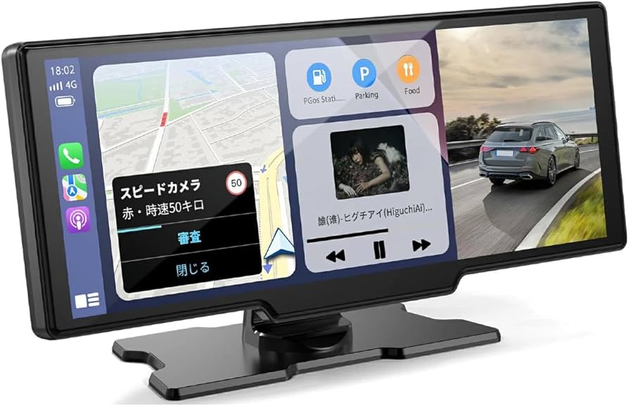 Amazon.co.jp: Kuayvan ディスプレイオーディオ 4Kフロントカメラと