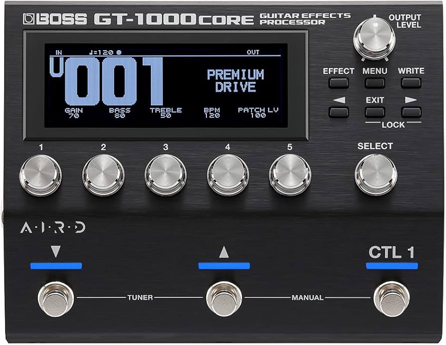 Amazon.com: Boss GT-1000CORE Guitar Effects Processor Bundle with