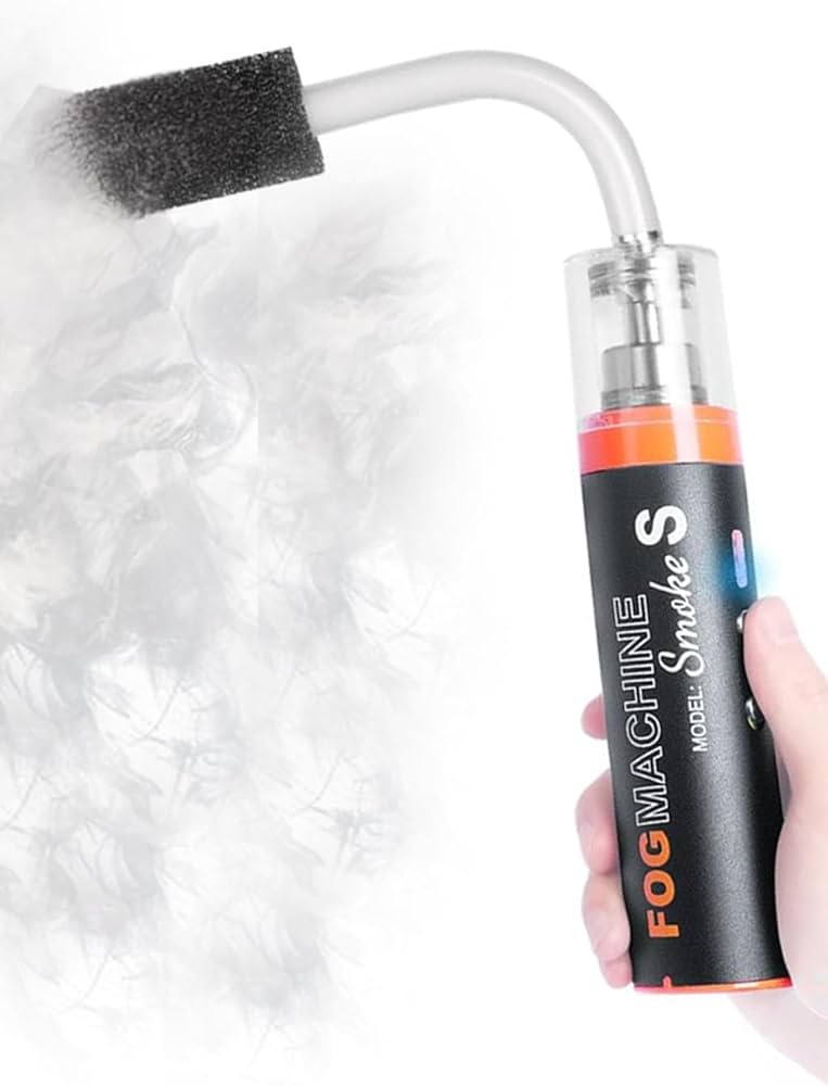 Amazon | スモークマシン 小型 フォグマシン 撮影 ポータブル