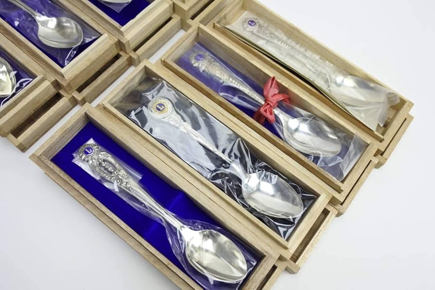 Amazon | ライオンズクラブ SILVER 銀製 スプーン 8点 142G | ノー