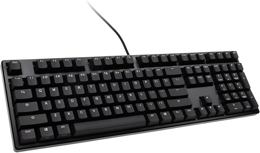 Amazon.com: Ducky Origin Black Double Shot PBT Mechanical Keyboard