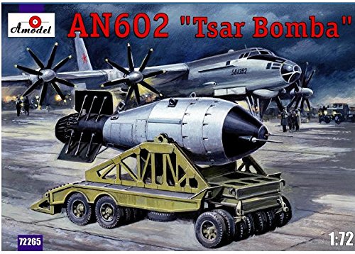 Amazon.com: Amodel AN602 Tsar Bomba 1/72 72265 : Arts, Crafts & Sewing