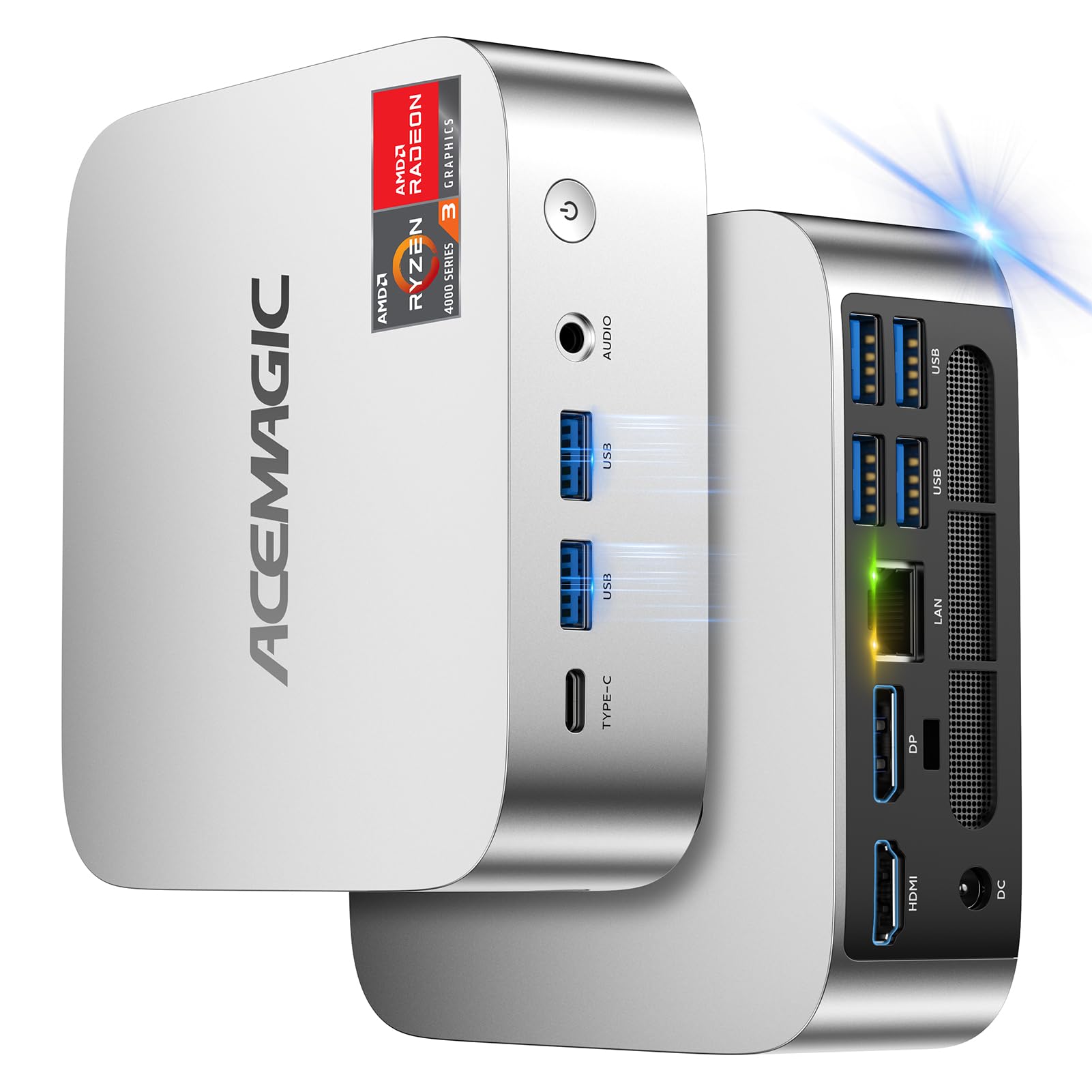 Amazon.com: ACEMAGIC Mini PC 4300U -Beat 3500U/3300U/N150/N95