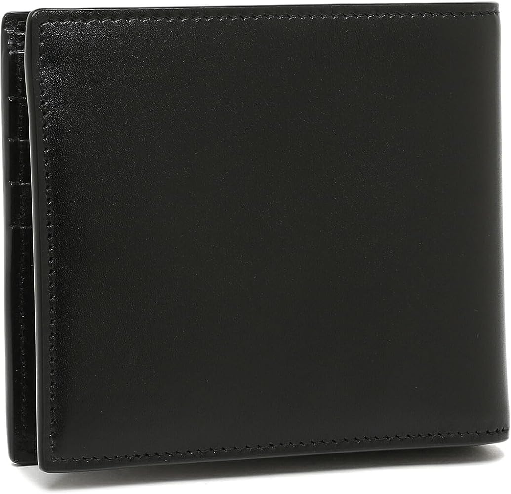 Amazon | [サンローランパリ] 二つ折り財布 ブラック メンズ 396303