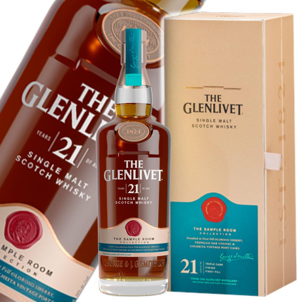 Amazon.co.jp: ザ・グレンリベット 21年 700ml 43度 [正規品