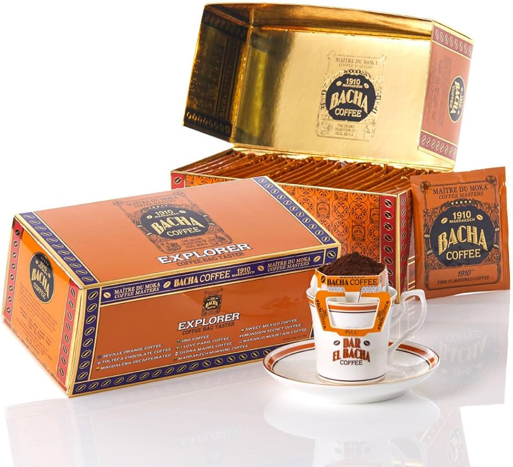 Bacha Coffee | Degustazione di caffè Explorer assortiti, 25 x 12 g